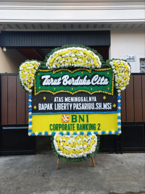 Papan Bunga Duka di Kawalu
