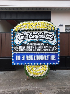 Papan Bunga Duka di Kawalu